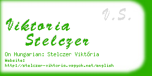 viktoria stelczer business card